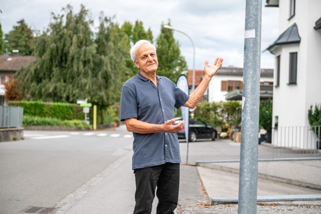 Wo Bitschi von einer Minute auf die nächste verschwand