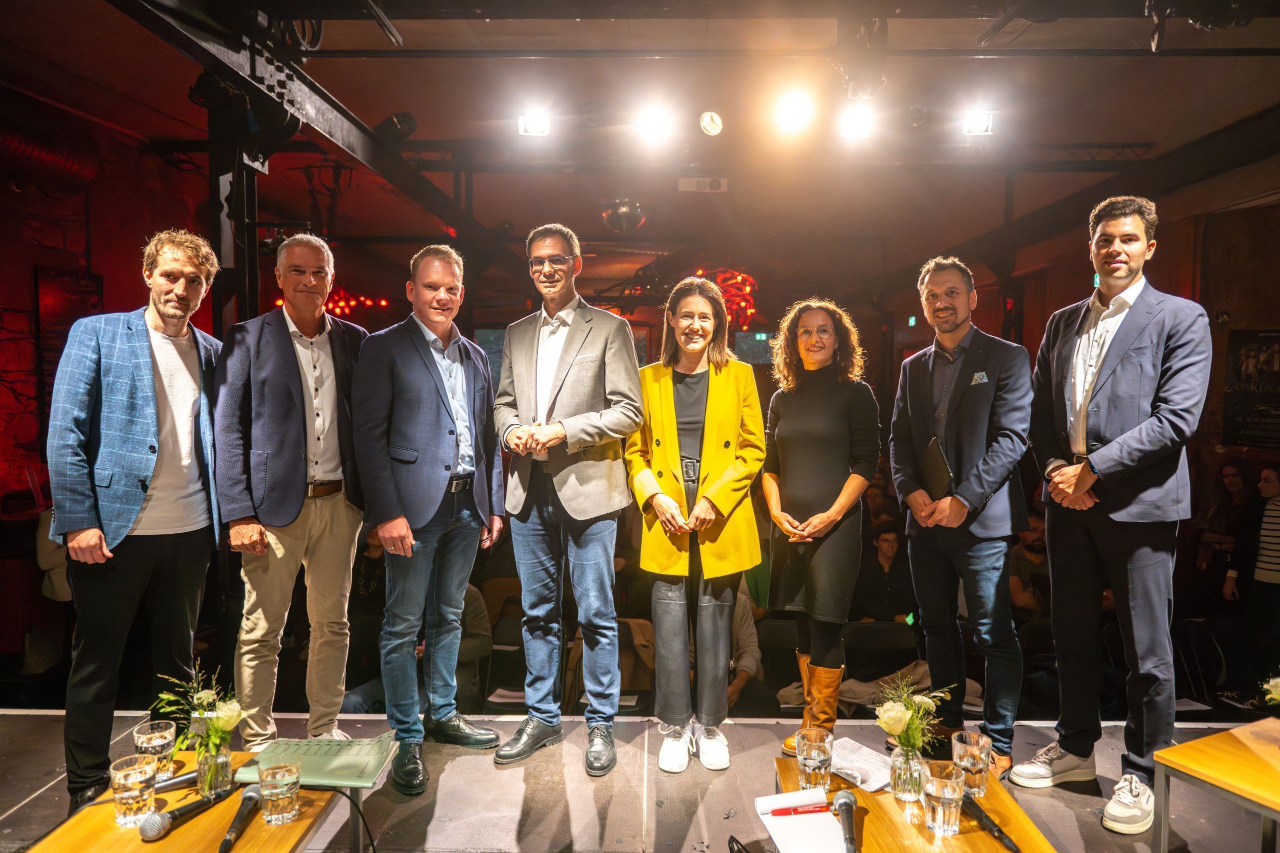 Wahldiskussion zur Landtagswahl mit der Jungen Wirtschaft im Conrad Sohm