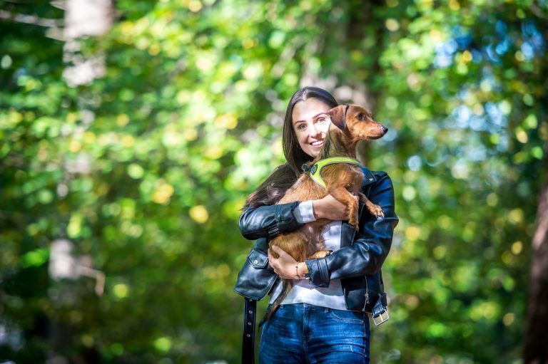 Feature Wetter, Herbst am Zanzenberg mit Model Lisa