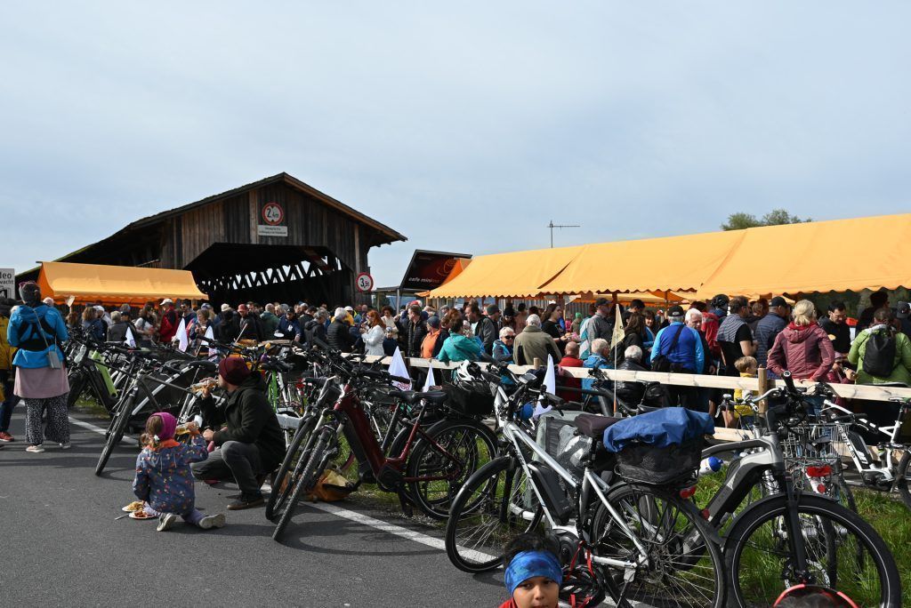 Autofreie Zone beim Rad-Ried-Tag