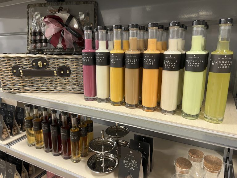 Ebenso gut aufgestellt ist der Store beim Kulinarischen