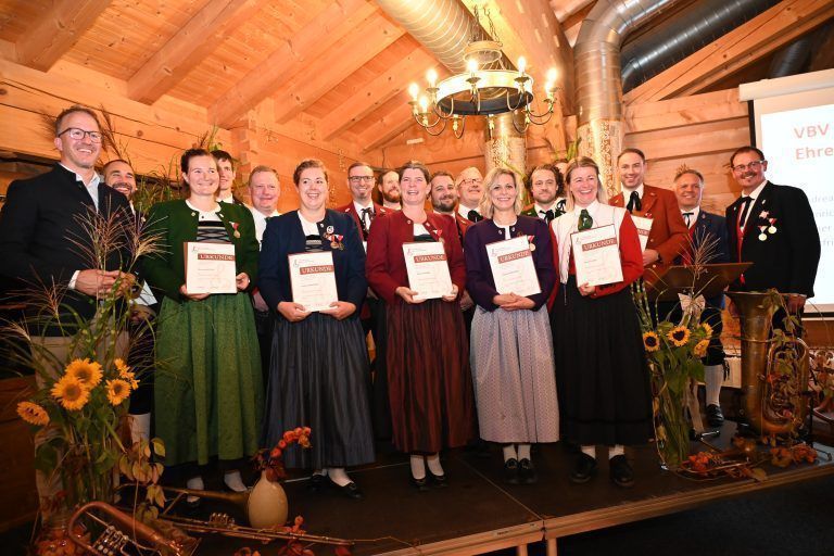 Ehrungsabend VBV Bezirk Bludenz