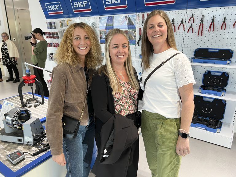 Emine Kurtulus, Judith Mähr und Simone Gassner (Reisch Maschinenbau)