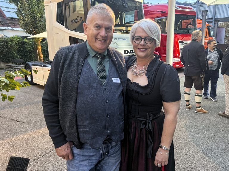 FG-OM Bernhard Drexel (Taxi) und Sabine Bürger