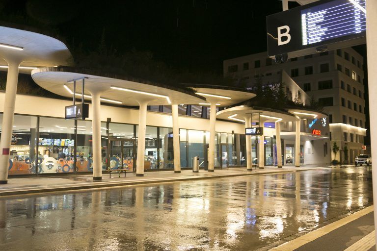 Feldkirch am 8.10.2024 PI Polizei Bombendrohung Bahnhof Feldkirc