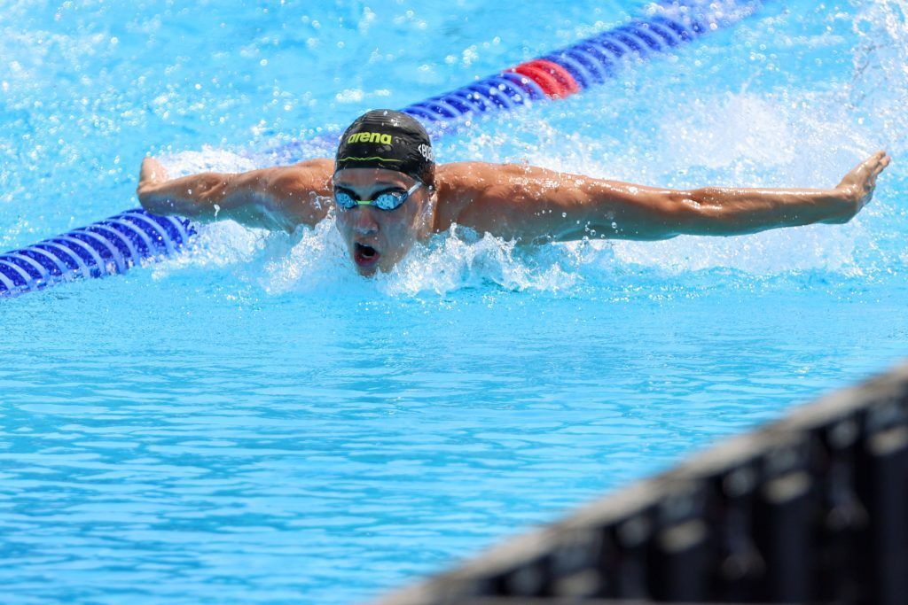Der schnellste Vorarlberger im Schwimmbecken