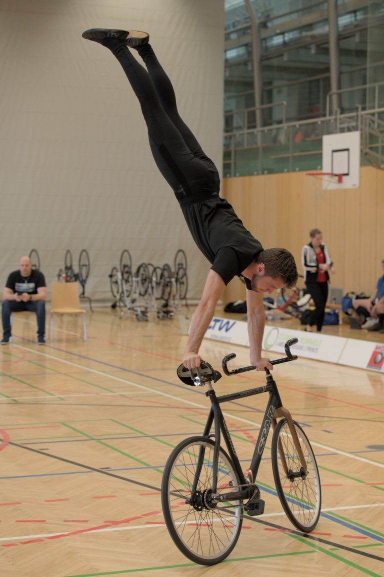Hallenrad Radball Kunstrad ÖM 2024 Koblach