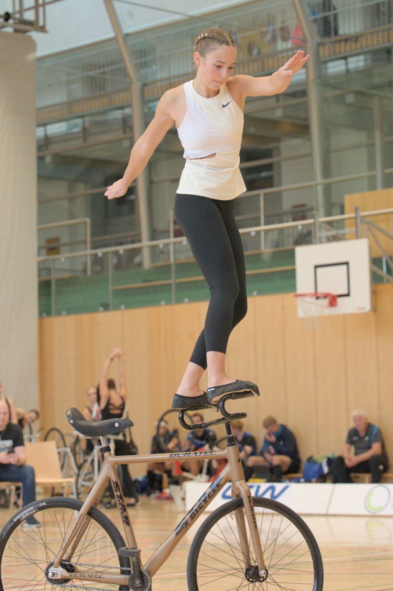 Hallenrad Radball Kunstrad ÖM 2024 Koblach