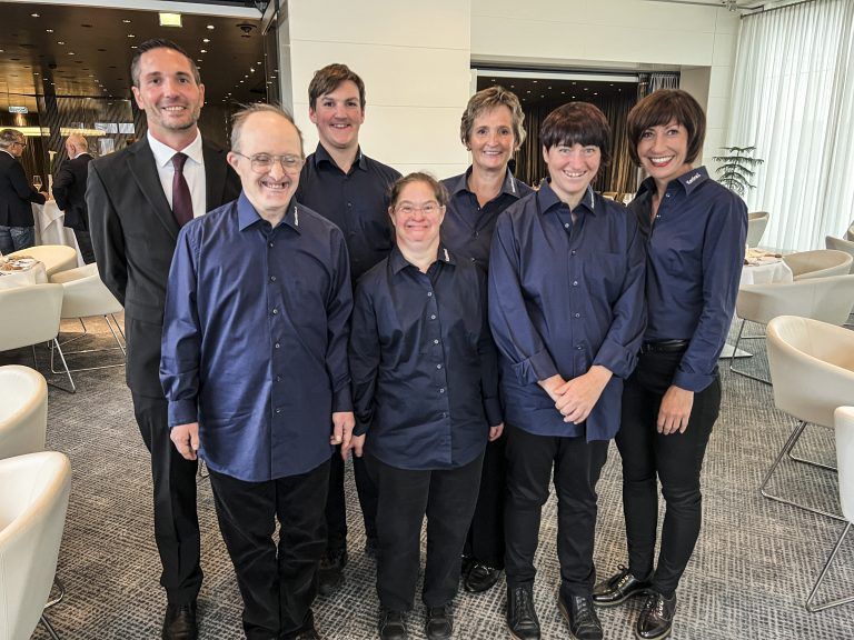 Georg Eberharter, Peter Tihany-Meitinger, Mathias Köchle, Anita Decker, Monika Robosch, Eveline Salcher und Karin Werner zeigten was sie auf der Pfanne hatten