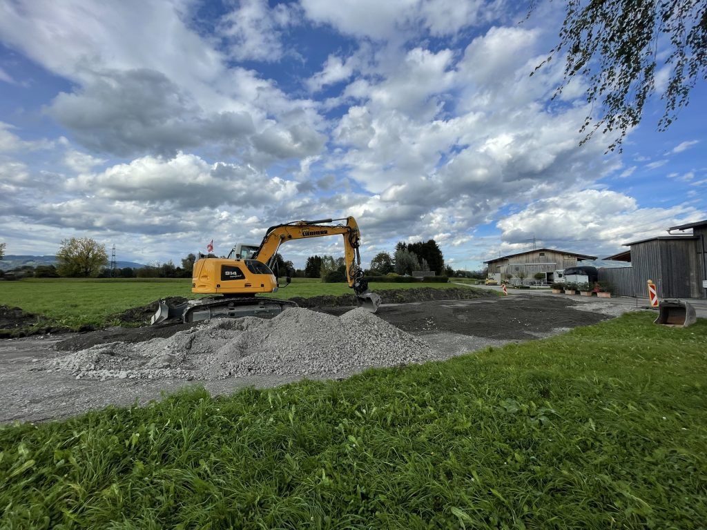 Baubeginn der &#8220;Variante Kratten&#8221; in Altach