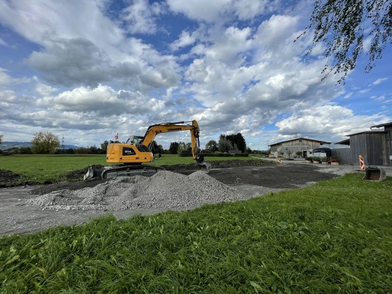 Altach LKW-Straße; Baubeginn
