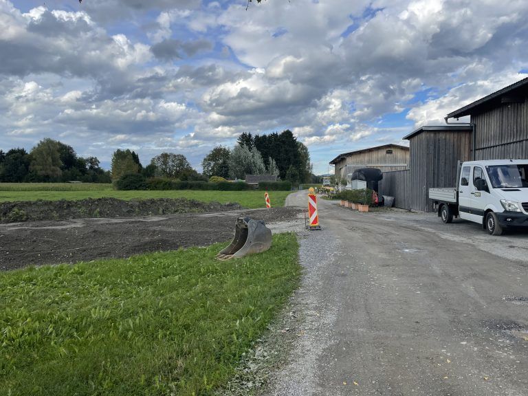 Altach LKW-Straße; Baubeginn