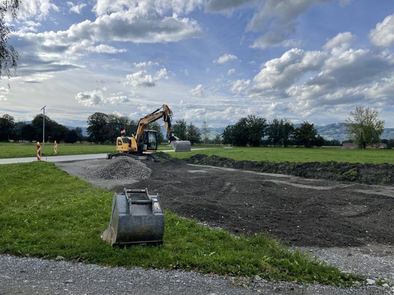 Altach LKW-Straße; Baubeginn
