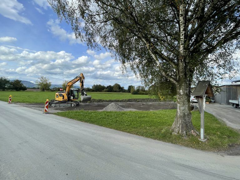 Altach LKW-Straße; Baubeginn