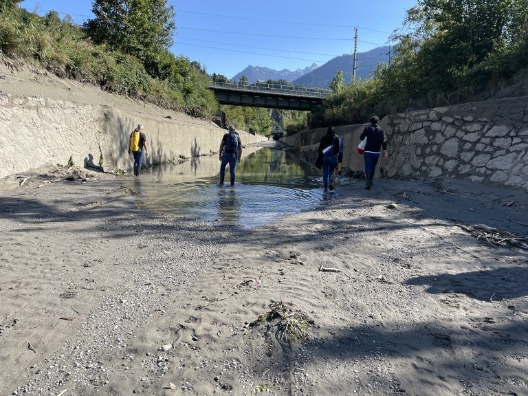 Verbindungskanal Feldkirch Besichtigung