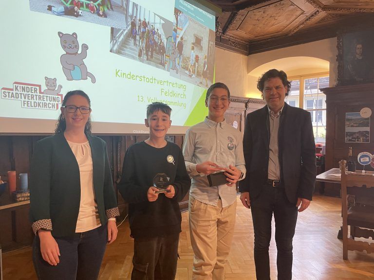 Kinderstadtvertretung, Angelobung, 13. Vollversammlung mit Manfred Rädler und Natalie Koch
