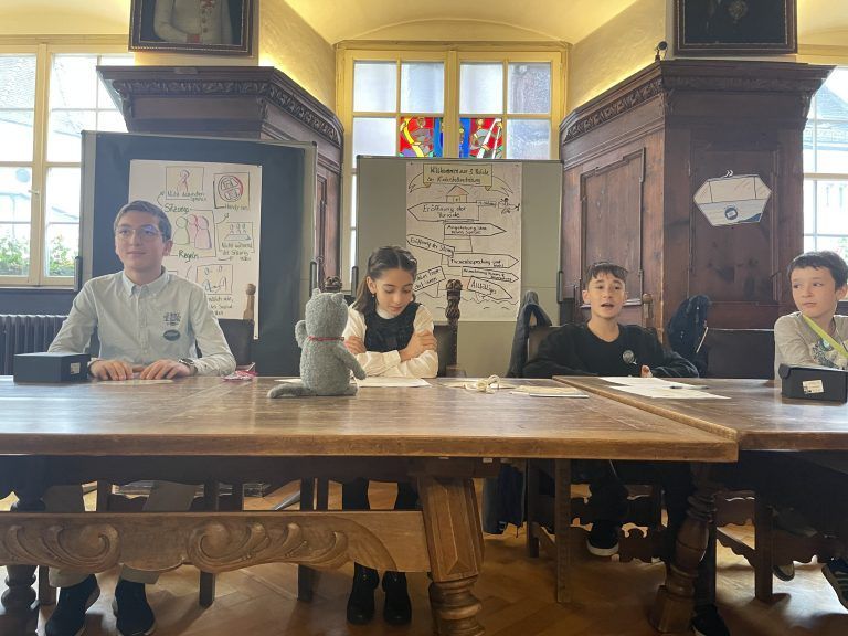 Kinderstadtvertretung, Angelobung, 13. Vollversammlung mit Manfred Rädler und Natalie Koch