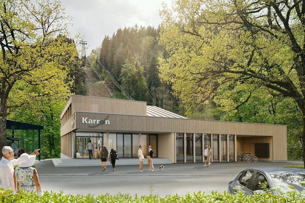 Talstation der Karrenseilbahn wird ab Jänner neu gebaut
