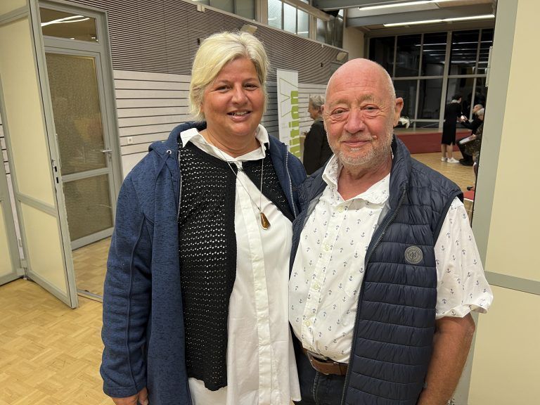 In Dornbirn dabei: Gabriele und Gerold Mäser