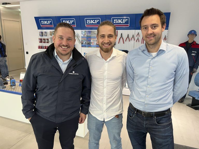 Johannes Marte, Julian Beer und Richard Gasser (Robotunits)