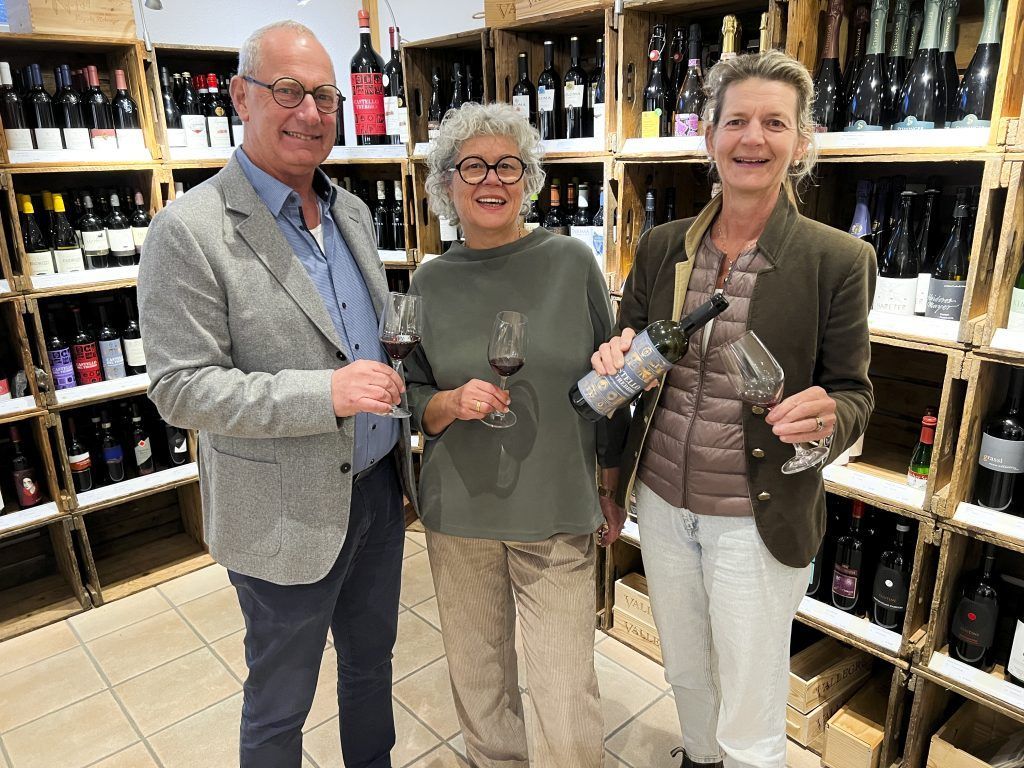 Weinverkostung in der ältesten Weinkellerei Vorarlbergs