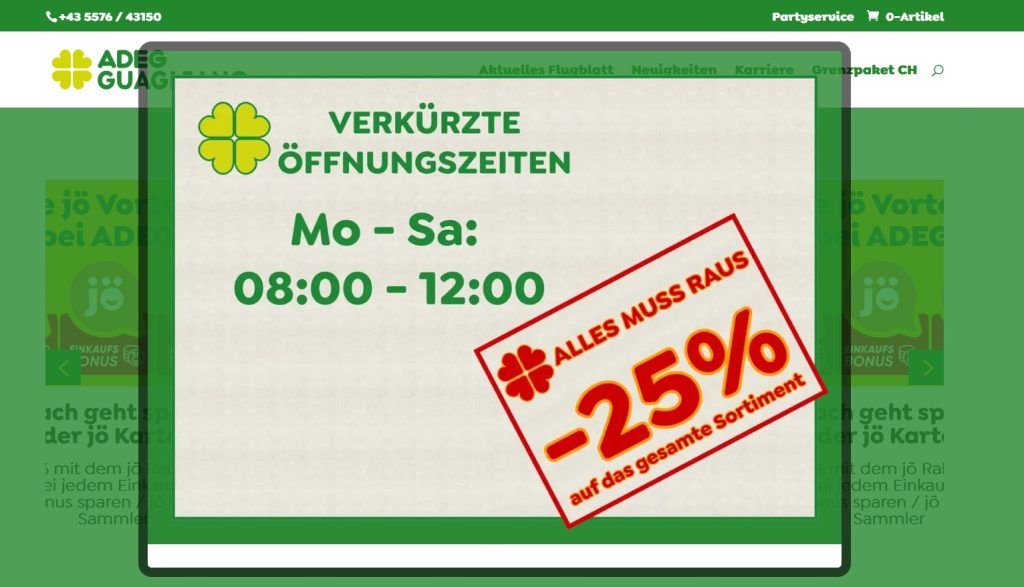 Adeg-Markt schlittert in die Pleite