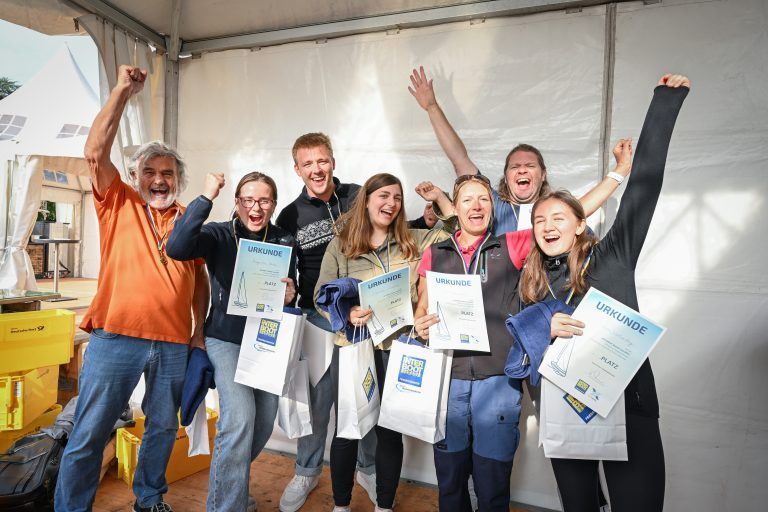 Vorarlberger Nachrichten bei der Regatta der Interboot