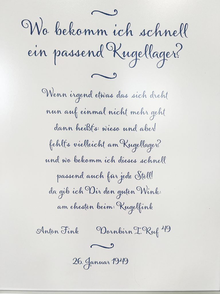 War damals schon eine klare Ansage