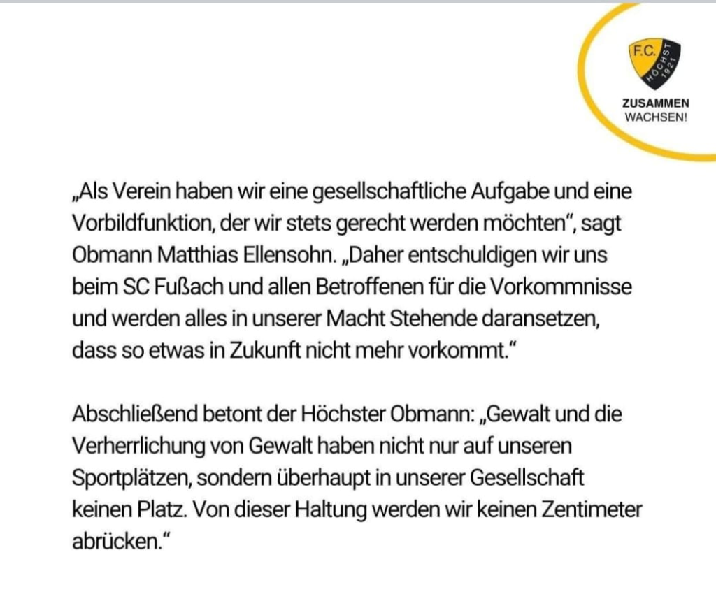 Störfeuer vor und nach Derbysieg