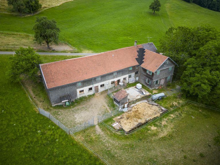 Rudi Längle und sein neuer Hof in Sulzberg Tierschutz Tierwohl