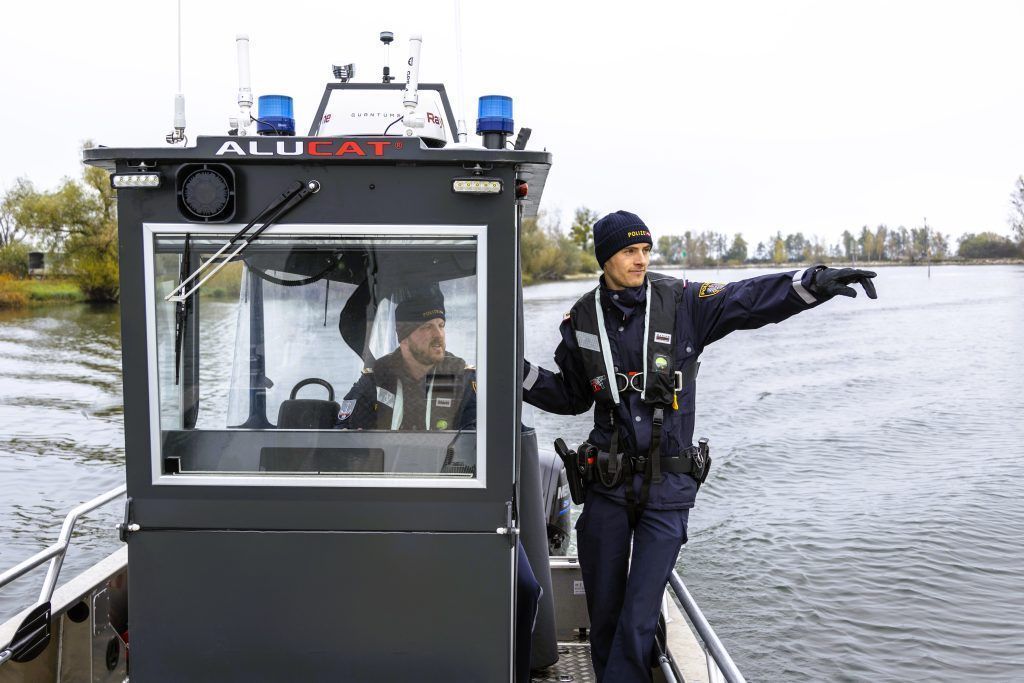 Polizei-Boot mit Power: Was der neue Wasserflitzer auf dem Bodensee draufhat