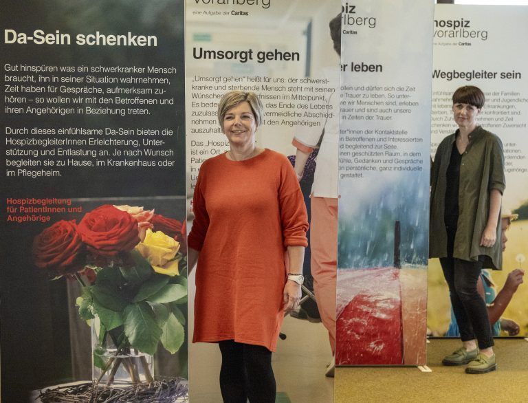 Irene Christof und Silvia Mähr, Trauerbegleiterinnen der Caritas