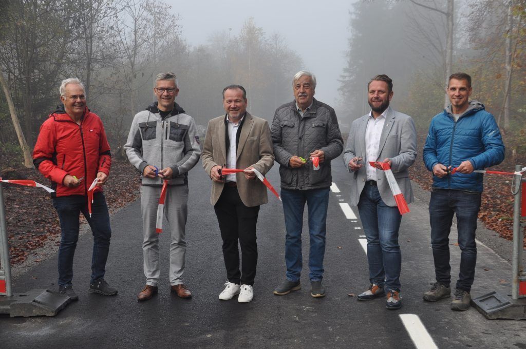 Eröffnung des sanierten Garoxweges in Thüringen