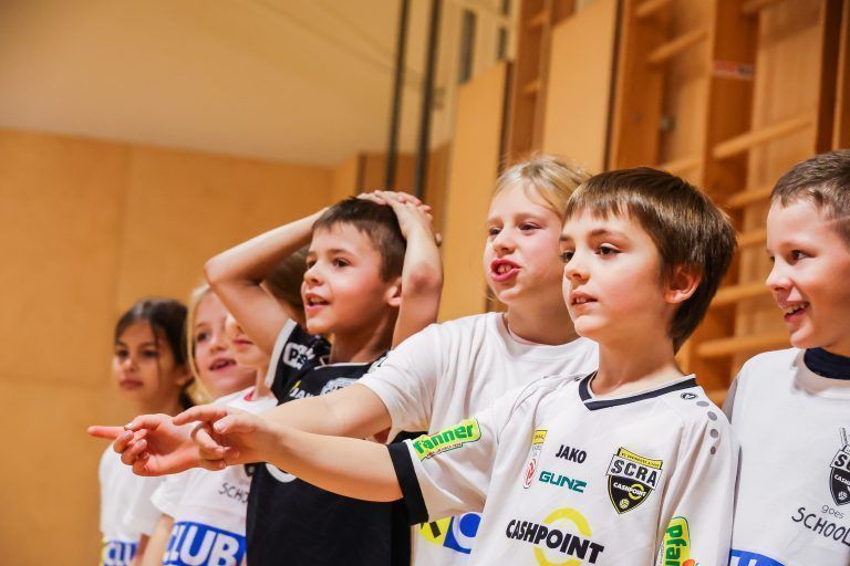 Fußball, Schultour SCR Altach, Volksschule Röthis