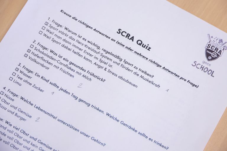 Fußball, Schultour SCR Altach, Volksschule Röthis