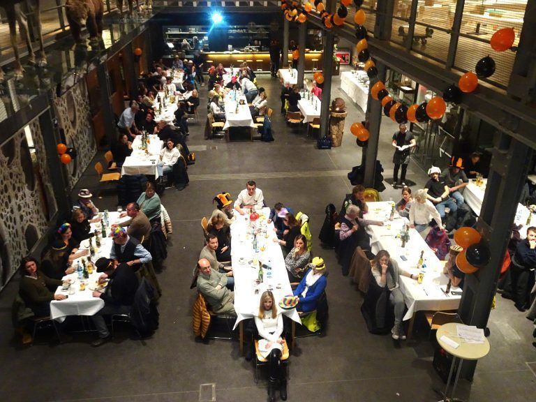 In der inatura wartete auf die Gäste ein Gala-Abend. - 25 Jahre närrischer Ausnahmezustand - 25 Jahre Oberschorbach