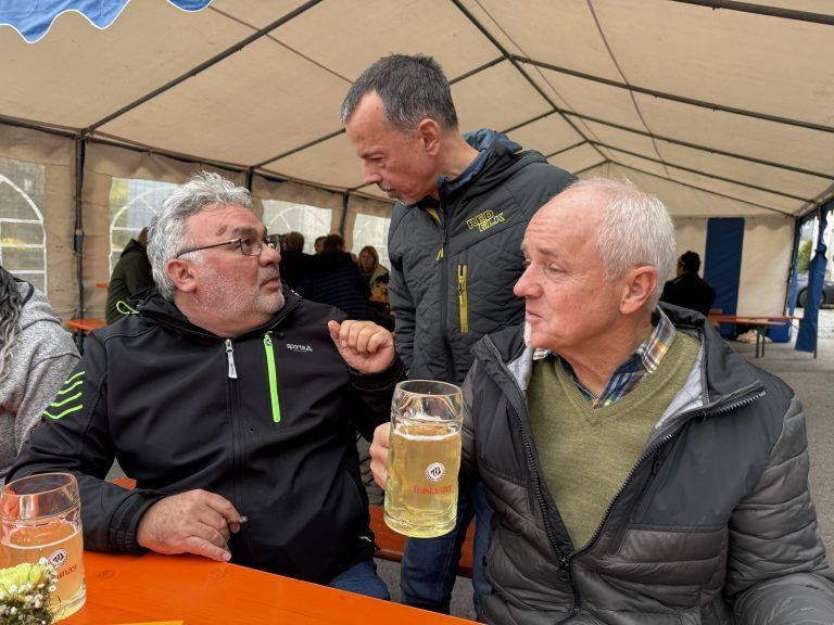 Klaus Gau, Volker Ess, Pepi Amann - Mostfest im Torkel Altenstadt