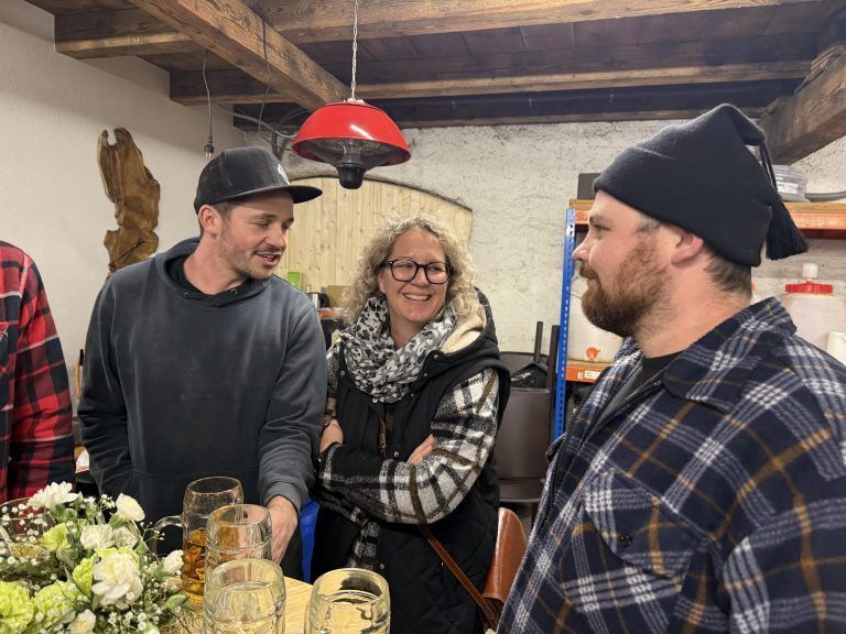 Rene Ganath, Mercedes Stüttler, Sandro Speckle - Mostfest im Torkel Altenstadt