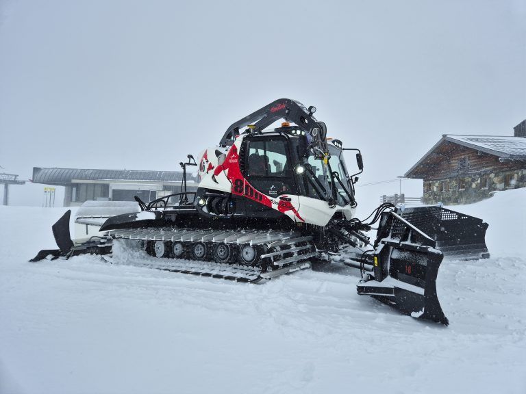 Pistenbully 800, Pistenchef Mario Tschofen, Valisera Bahn, Silvretta Montafon