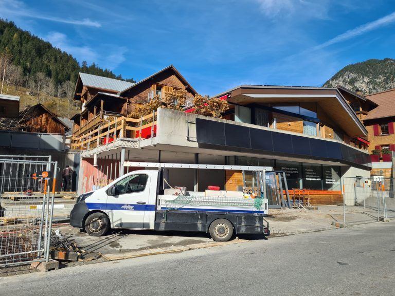 Spar, Nahversorger, Neubau, Baustelle
