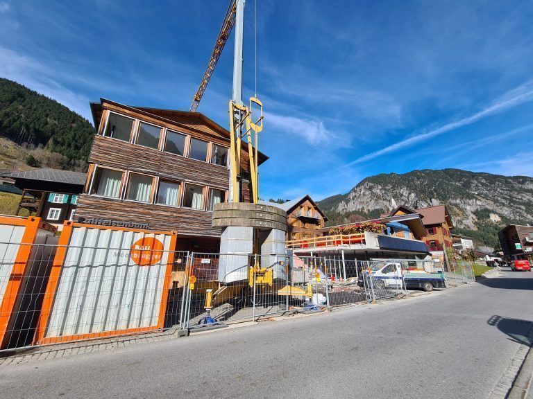 Spar, Nahversorger, Neubau, Baustelle
