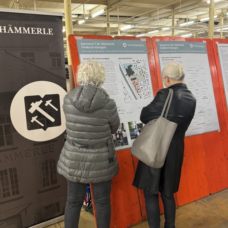 Bürgerbeteiligung, Spinnerei Hämmerle Areal, Gisingen