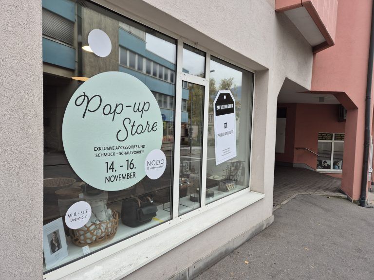Nodo, Pop-up-Store Eröffnung