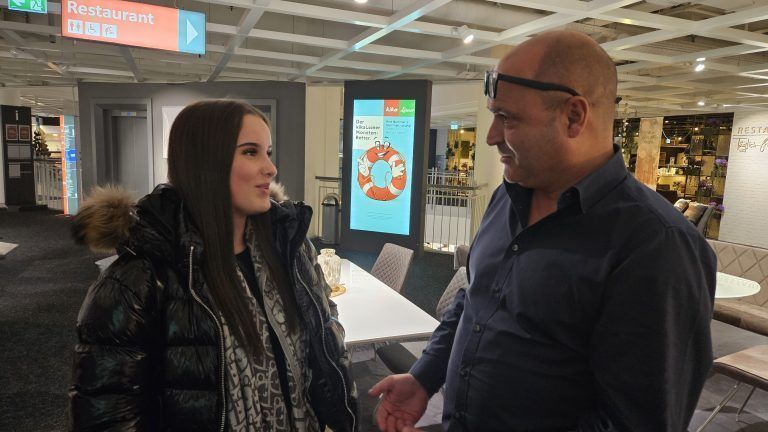 Kika Marco Agostinelli (AK) Kika-Mitarbeiterin
