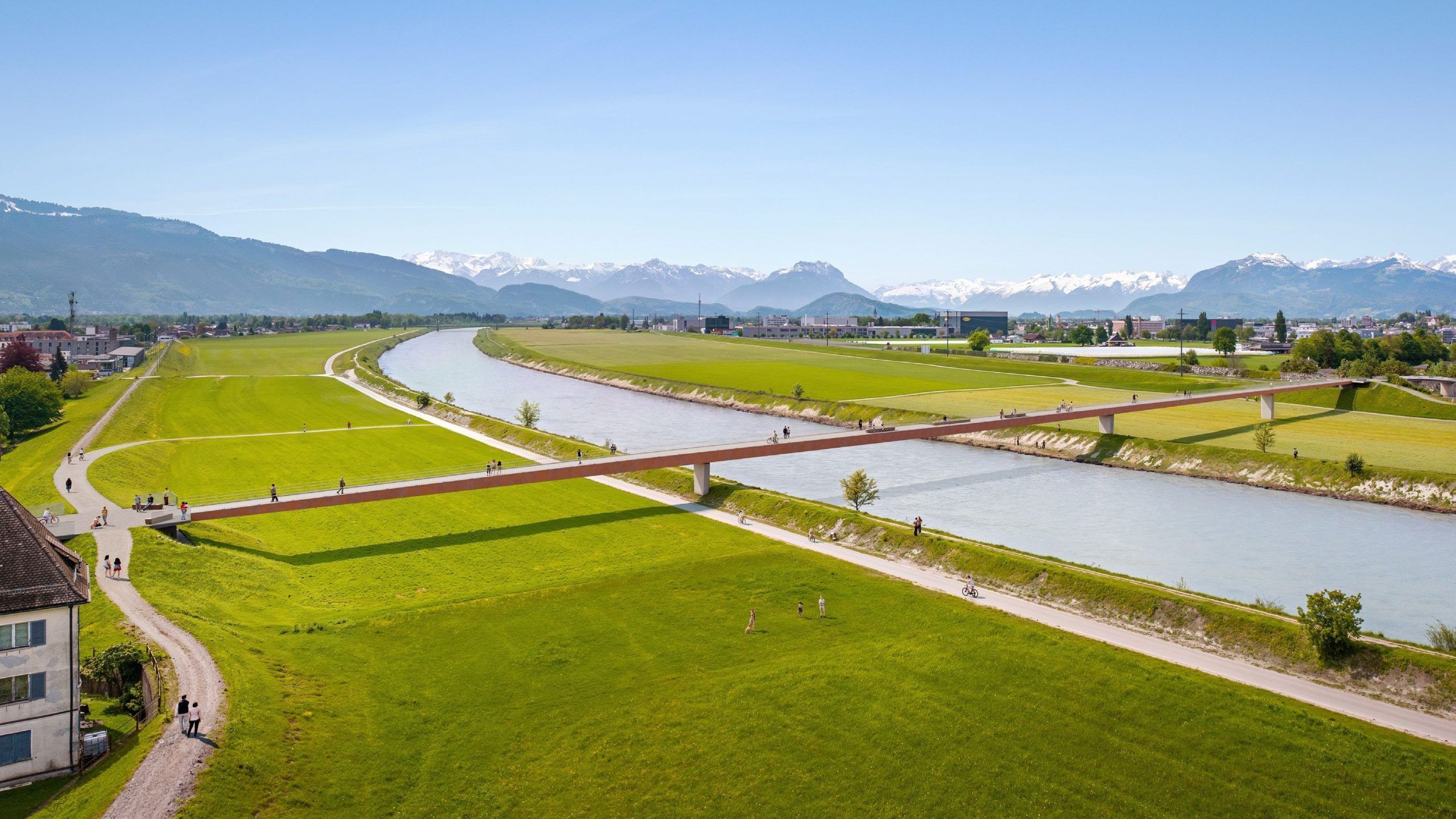Radbrücke Au-Lustenau