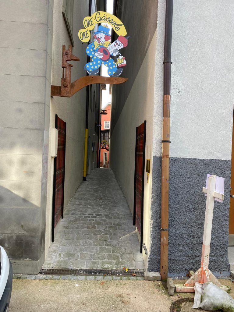 Das „Ore Ore Gässele“ hat seinen alten Glanz zurück