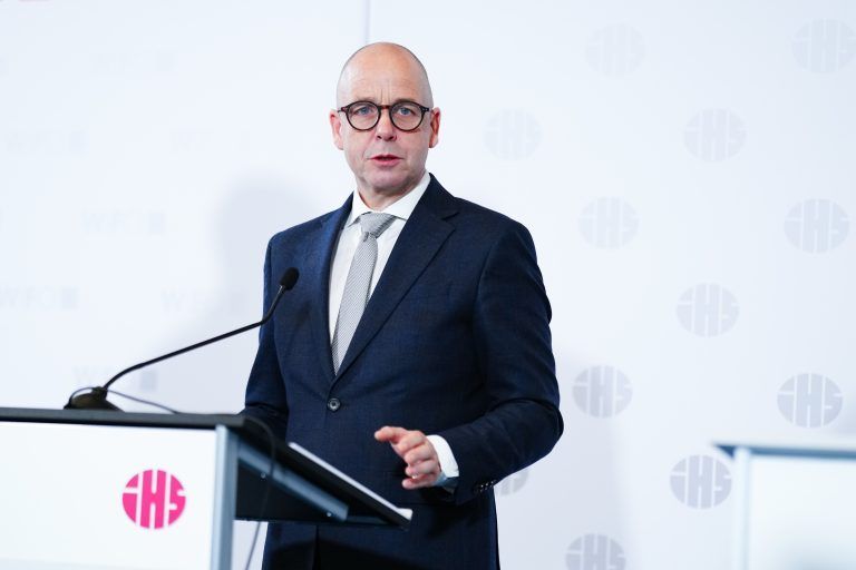 ABD0020_20241004 – WIEN –
STERREICH: IHS-Direktor Holger Bonin am Freitag, 04. Oktober 2024, anlsslich der Pressekonferenz des Wirtschaftsforschungsinstituts (WIFO) und des Instituts fr Hhere Studien (IHS) im Rahmen der ?Konjunkturprognose 2024 und 2025 – Herbstprognose” in Wien. – FOTO: APA/EVA MANHART