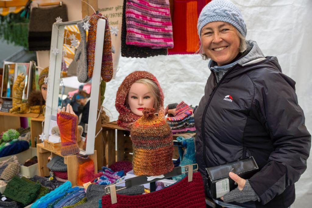 Vorklöschtner Adventmärktle mit Feuerwehreinsatz