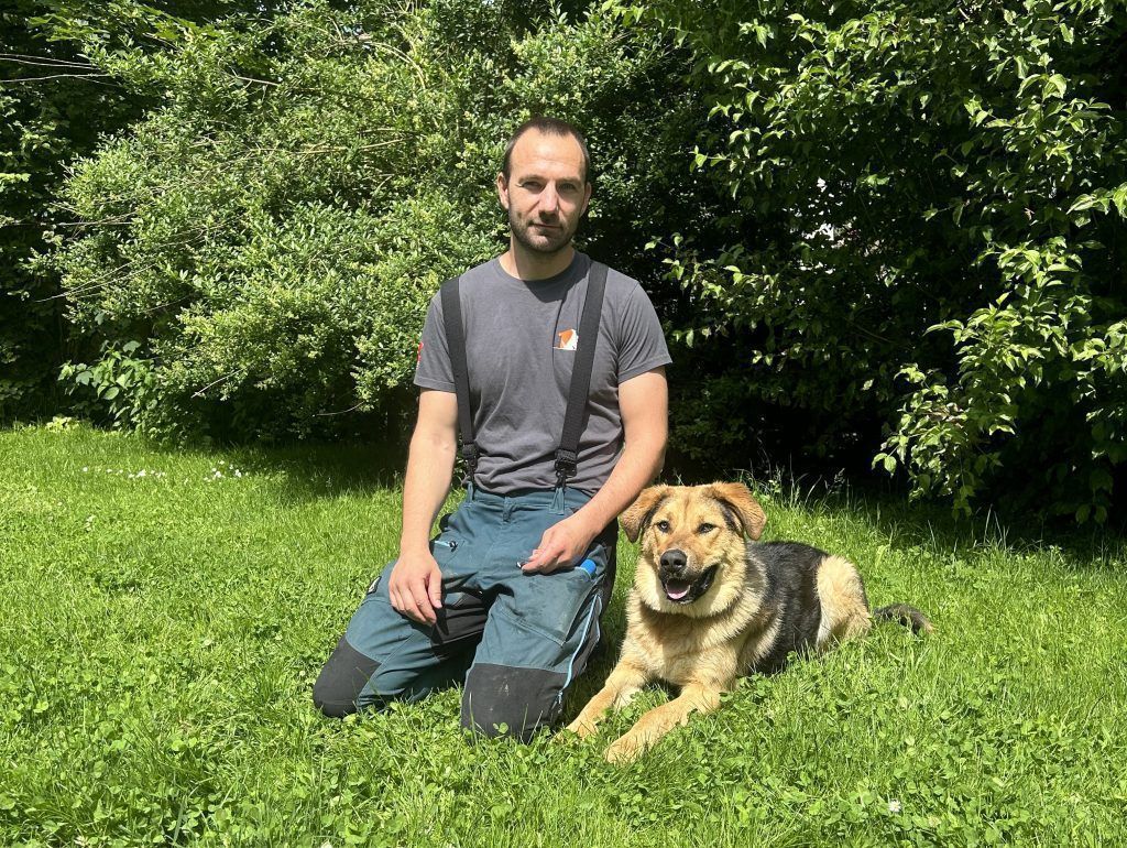 Apollo ist freundlich, verschmust und abenteuerlustig