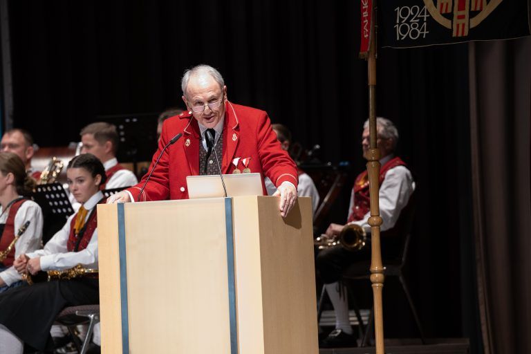 Generalversammlung Blasmusikverband mit Verabschiedung Landesobmann Baldauf